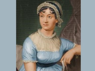 Painting of Jane Austen author of Pride and Prejudice