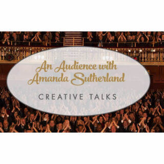 Public Speaker in Suffolk Amanda Sutherland givers her talk about My creative Journey