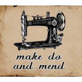 Public Speaker in Suffolk Amanda Sutherland givers her talk about Make do and mend ( reuse, recreate and restyle your wardrobe)
