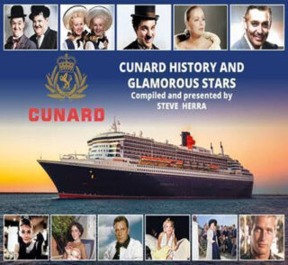 Public Speaker in Hampshire Steve Herra presents his talk 'Cunard History and Glamorous Stars'