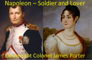 Public Speaker in Dorset James Porter presents his talk Napoleon: Soldier and Lover