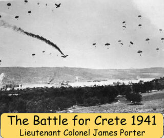 Public Speaker in Dorset James Porter presents his talk The Battle for Crete 1941