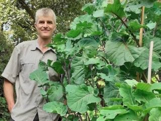 Public Speaker in Derbyshire James Ellson presents his talk Can Perennial Vegetables Save the Planet