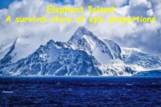 Public Speaker in Staffordshire Rodney Paul presents his talk Elephant Island - a survival story of epic proportions