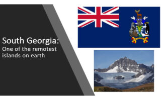 Public Speaker in Staffordshire Rodney Paul presents his talk South Georgia – one of the remotest islands on earth