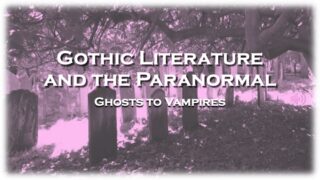 Public speaker and entertainer in London Dr Robert Radakovic presents his talk on Gothic Literature and the Paranormal - Ghosts to Vampires