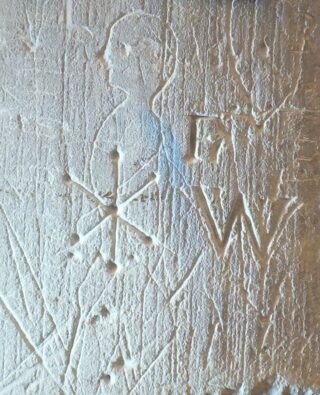 Public Speaker in Kent Susan Flipping talks about The Walls Have Tongues - Graffiti in Medieval Churches