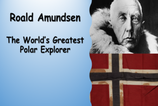 Public Speaker in Staffordshire Rodney Paul presents his talk Roald Amundsen – The World’s Greatest Polar Explorer