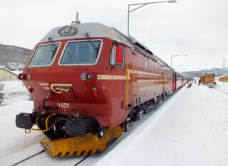 Public Speaker in Surrey Major Paul Whittle talks about The Train to the Arctic Circle