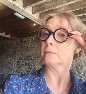 Public speaker and entertainer in Southampton, Hampshire Jane Glennie gives her talk on Operation VE Day